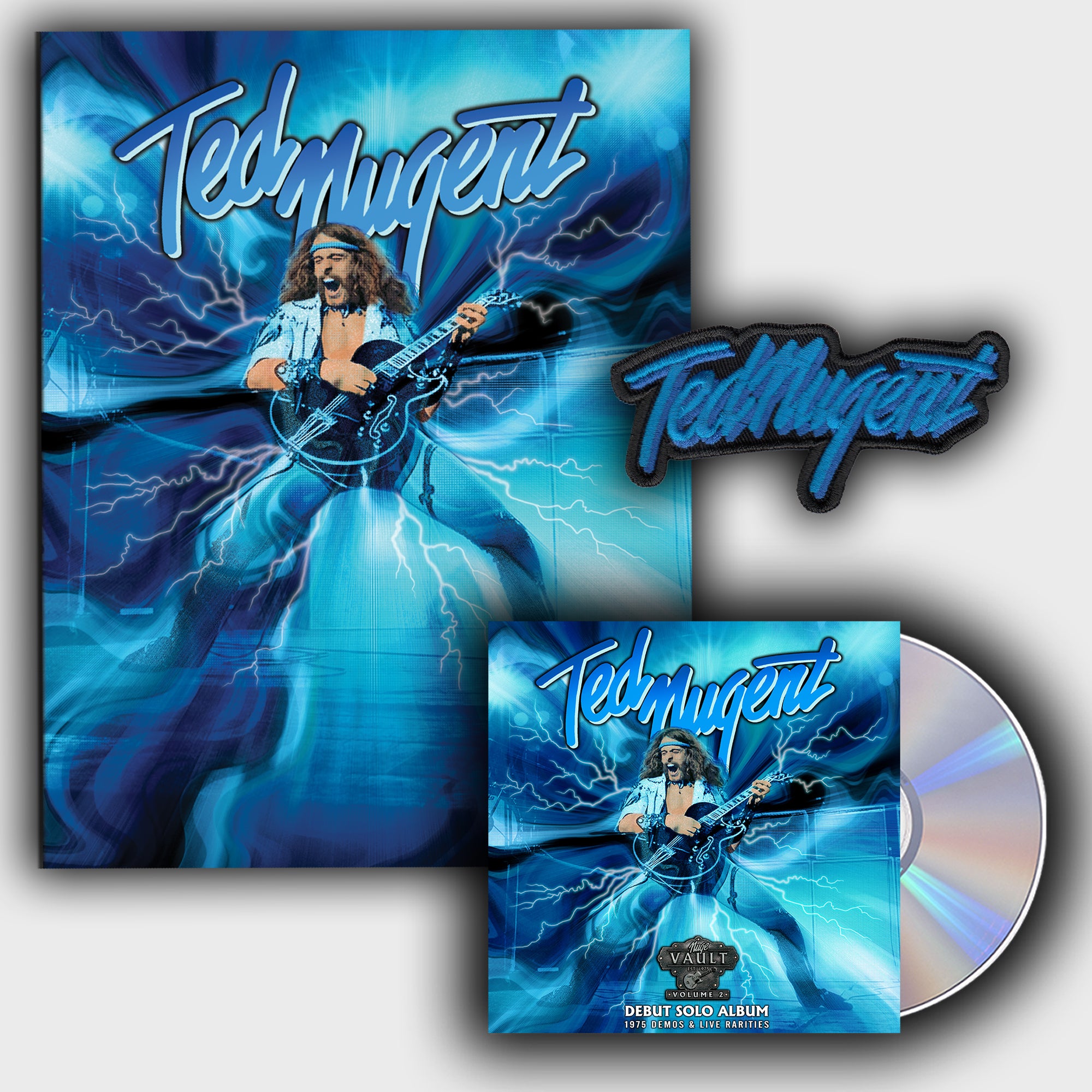 Ted Nugent - Nuge Vault Vol. 2: 1975 Demos & Live Rarities ~ CD Bundle